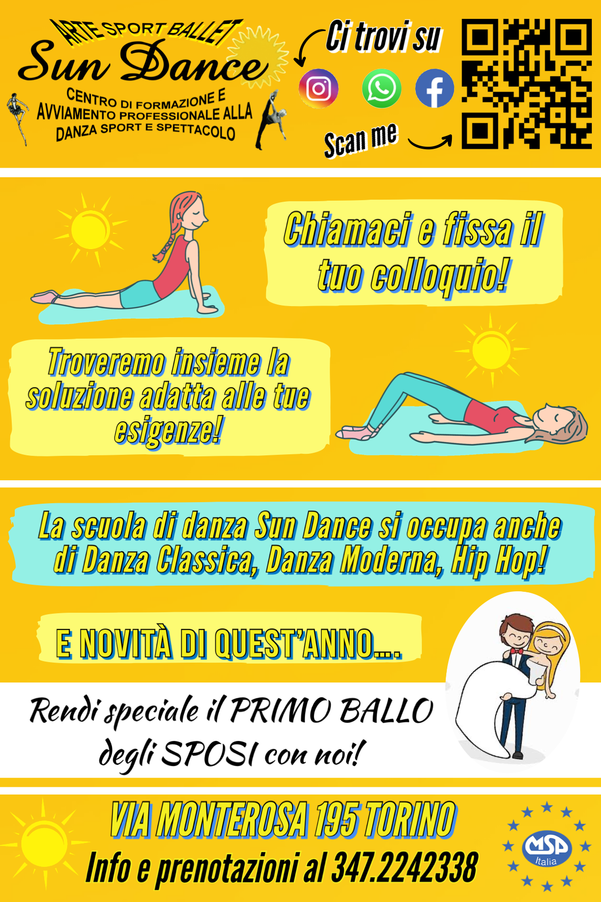 CORSI DI GINNASTICA e FITNESS - Scuola SunDance a Torino -